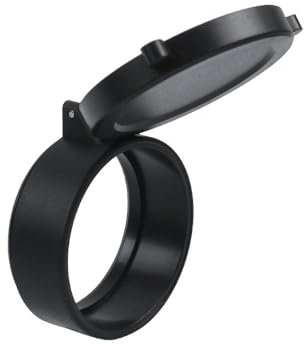 DONGKER Couvercle de Lentille Portée de Fusil, Couvre Portée 25.5mm-69mm Capuchon À Ressort Rapide Rabattable pour Accessoires de Chasse en Plein Air
