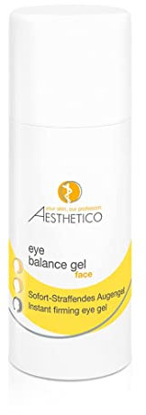 AESTHETICO eye balance gel - sofort straffende Augenpflege mit Anti-Aging-Effekt, reduziert F?ltchen und wirkt abschwellend (3 x 15 ml)