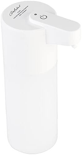 Carlo Milano Schaumseifenspender: Automatischer Akku-Seifenspender, Infrarot-Sensor, 5 Stufen, 500 ml (Seifenspender mit Batterie, Seifen-Spender, Batteriebetriebener)
