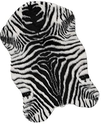 CIYODO Zebra-Teppich Fußmatte Für Außenbereich rutschfeste Badematte Teppich Für Außenbereich Anti-Rutsch-Bodenmatte Badezimmerteppich Große Badezimmerteppiche