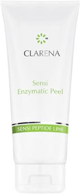 Clarena - Enzympeeling Gesicht 100 ml - Face Scrub - Gesichtspeeling Vegan für empfindliche Haut - Enzyme Peeling Gesicht für Frauen - Face Cleanser