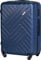 Xonic Design Reisekoffer - ABS Hartschalen Koffer mit 360° Leichtlauf-Rollen - hochwertiger Trolley mit Zahlenschloss in M-L-XL oder Set (Business Nightblue, XL)
