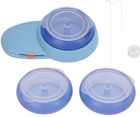 Perlenspinner für die Schmuckherstellung, Elektrischer Perlenspinner aus Kunststoff Perlenladeschüssel Zum Selbermachen von Perlen Clamshell-Design Große Kapazität für DIY Schmuckherstellu