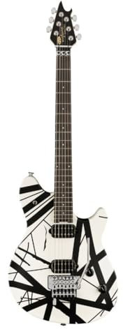 EVH Wolfgang Special Striped Black/White - E-Gitarre