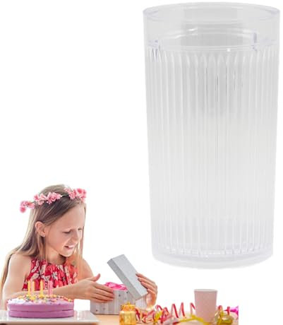 Aznever Truco mágico de la Jarra de Leche, Taza de Juguete de Leche Que desaparece - Mini Jarra de Leche para Trucos de Magia,Comedia de Magia líquida, Kit de Cristal Transparente Que desaparece