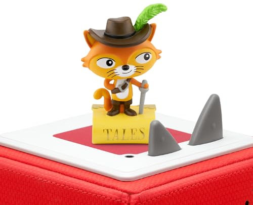 tonies Favourite Childrens Tales Puss in Boots Audio Character, for use with Toniebox, ages 3+