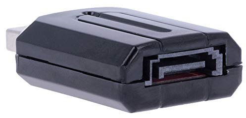 REY Adattatore SATA e-SATA a USB 3.0, CD, DVD, HDD