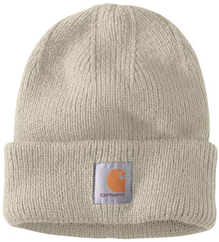 Carhartt Damen Rippstrickmütze, Hafermilch, Einheitsgröße