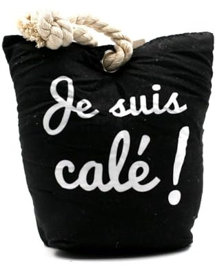 Cale Porte Noir avec Corde - Je suis calé !