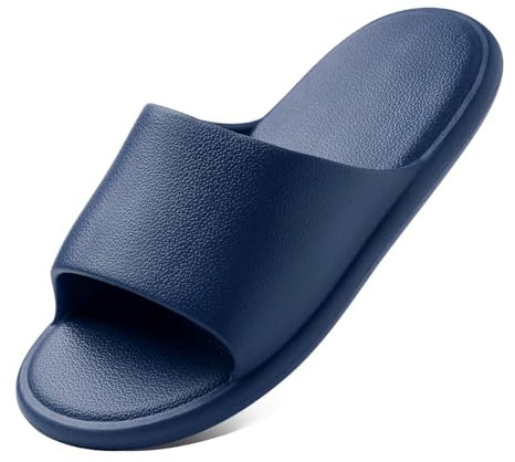 JoWebb Unisex Slide Sandals, Women Men's Fashion Open Toe Beach Pool Slippers 8.5/9.5 UK