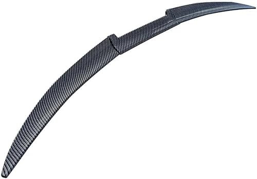 IACNAY Auto Heckspoiler für Benz E Class (4door) W124 1985-1995, Heckflügel Kofferraumspoiler Kofferraum Flügel Spoiler Kofferraum Lippe Modifikation Autoheckdekoration,Blade Sports