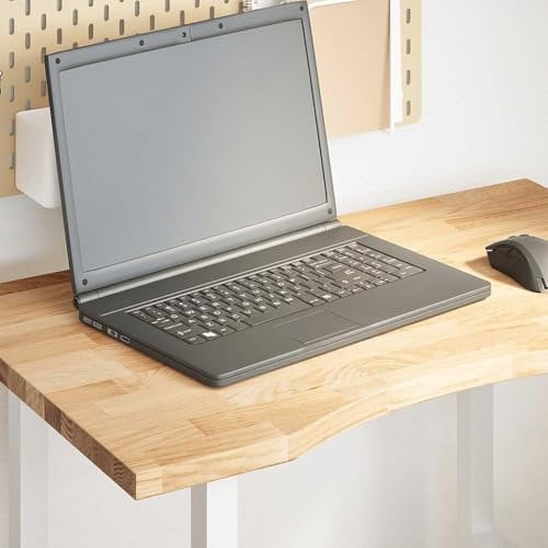 Juroupi Schreibtischplatte Massivholzplatte Tabletop Tischplatte Holz Tischplatten Unbehandelt 80x60x2,5 cm Massivholz Eiche