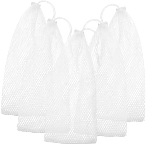 Toddmomy 5pcs Hanging Bird Feeder Bags with Drawstring Closure Durable Bags for Outdoor Bird Feeding Ideal for Garden or Backyard Birdwatching