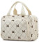 Funtlend Damen Kosmetiktasche Cord Kulturtasche Damen Kosmetikbeutel Cord kulturbeutel Kosmetik Tasche Reise Kulturbeutel Waschtasche für Travel Mädchen Damen