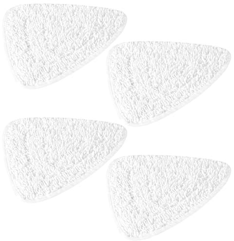 CaiTang 4pcs Housses Balai Vapeur pour Vileda Steam & Vileda Steam Plus, Recharge de Lavette Nettoyeur Balai Vapeur pour Vileda, Accessoires Microfibre pour Nettoyeurs Vapeur avec Vileda Steam