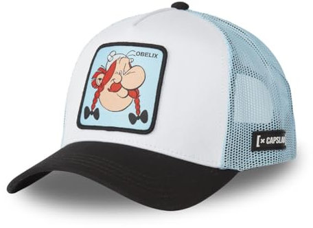 Capslab Obelix A-Frame Trucker Cap Türkis - One-Size