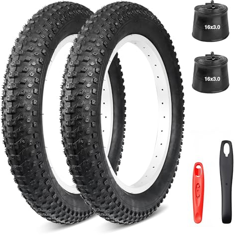 GRELiving 16x3.0/20x3.0 E-Bike Reifen Fat Bike Tire Faltbarer Reifen76-305/76-406 Fahrradmantel 40 P.S.I für E-Fahrrad/Handwagen/Stadtrad