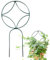 Jlkegfdf Enrejado para plantas trepadoras, enrejado de alambre de metal para plantas de interior, elegante soporte para el crecimiento de flores, incluyendo Pothos Rose Monstera
