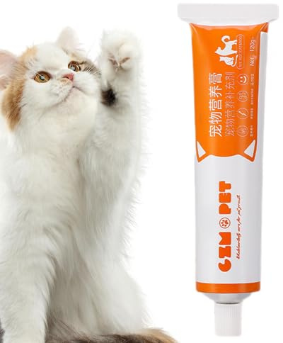 Sollievo a per capelli per gatti, pasta per capelli per gatti - Dereali da gatto naturale sano da 120 g multiuso - Pasta per animali domestici non irritanti per la cura del viaggio di allenamento per