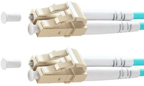 Générique OM3 LC à LC Multimode Fibre Patch Cable, câble à fibre optique, cordon réseau de 10 Gbit