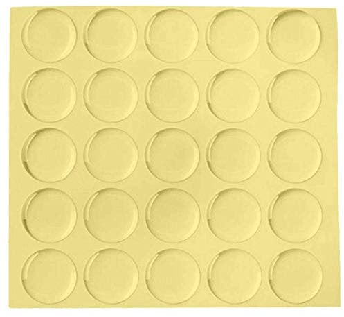 Clear Epoxy Stickers - 1-Inch Seal Stickers for Pendants, Bottle Caps - 100 PCS