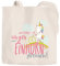 Jutebeutel Baumwolltasche Einhorn-Beutel Unicorn Mir reichts ich geh mein Einhorn streicheln Spruch Stoffbeutel Moonworks® natur 2 lange Henkel