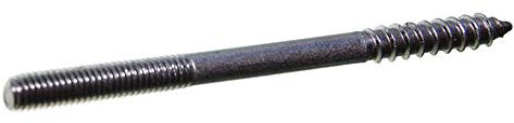 100 X Stockschrauben ohne Sechskant M6x120 Edelstahl A2