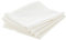 Atmosphera - 4er-Set Servietten Chambray - weiß 40 × 40 cm - Weiß