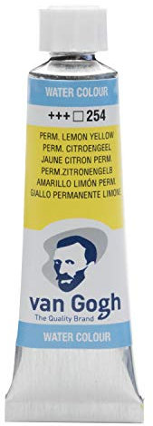 Van Gogh Peinture aquarelle, tube 10ml, Jaune citron permanent 254