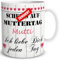 TRIOSK Tasse Scheiß auf Muttertag Mutti mit Spruch Muttertagsgeschenk lustig Ich Liebe Dich Geschenk für Beste Mama Frauen Frau Freundin Geburtstag, Keramik 300ml