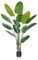 CROSOFMI Künstliche Paradiesvogel Pflanze 180cm künstliche Tropische Palme mit 13 Blättern perfekte künstliche Pflanzen im Topf für drinnen und draußen Haus Büro Garten Moderne Dekoration（1 Pack）