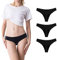 SHARICCA Perioden Unterwäsche Thongs Unterhosen Absorbierend Menstruation Sporty Unterwäsche für die Mädchen Periode 3er Pack (Mehrfarbig-01, XS)