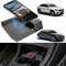 Für Mercedes Benz C-Class GLC AMG 2015-2021 Kabelloses Ladegerät Auto für Mercedes-Benz Center-Konsolen-Zubehör-Pane, 10W Qi 3-Spulen Schnell-ladegerät für iPhone 12/11/X Galaxy S20/S10