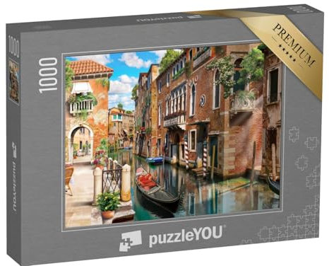 puzzleYOU: Puzzle 1000 Teile „Wunderschönes Venedig“ – aus der Puzzle-Kollektion Europa