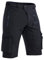 Hiauspor Shorts Herren, Sommer Leichte Schnelltrocknend mit 5 Taschen Cargo Bermuda Wanderhose Sport Chino Trekking Outdoor MTB Hose Männer Kurz Atmungsaktiv Stretch (Schwarz, S)