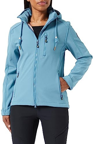 Ankerglut Damen #AnkerglutfrEUd Softshelljacke, Smoke, 36