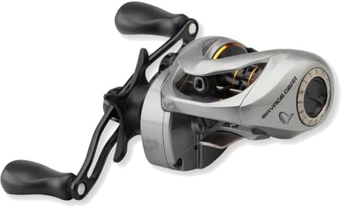 Savage Gear SG6 300 BC 5.6:1 RH - Rechtshand Rolle zum Gummifischangeln, Baitcastrolle zum Spinnfischen, Raubfischrolle