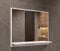 HAJDUK FURNITURE Badspiegel mit Ablage Weiß - H:50 x B: 60 cm - Bathroom Mirror - Moderner Badezimmer Spiegel Rechteckig - Wandspiegel mit Regal - Premium-Linie
