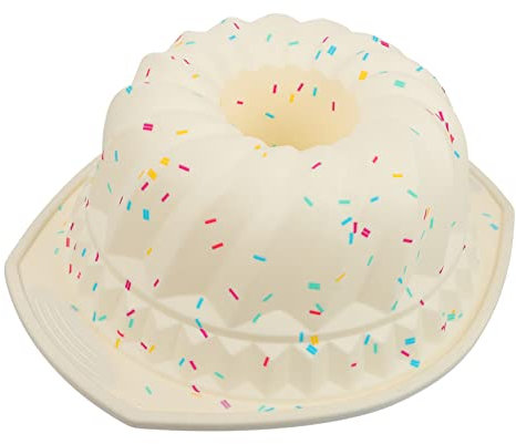 OUNONA Moule à Gâteau Silicone Savarin Moulage Facile Et Antiadhésif Pour Desserts Et Gâteaux Couleurs