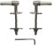 HYDRO HOME Kit Cerniere per copriwater Tonic Ideal Standard termoindurente K704701 Sedile Wc, Tavoletta wc, Copri Wc