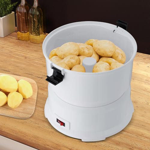 Kartoffelschälmaschine - 85W Elektrischer Kartoffelschäle - Schälzeit 2-4min, Kartoffel Schälmaschine, 220-240V