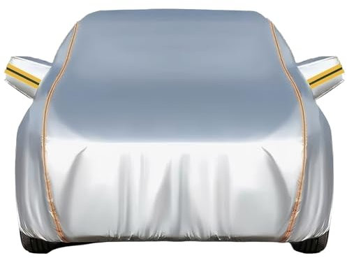 Auto abdeckplane Abdeckung Autoabdeckung Outdoor Für Trabant P 601,wasserdichte Atmungsaktive Vollabdeckung Oxford-Stoff Individuell Garage Winddicht Kratzfest Flammhemmend Schnee Regen Uv Schutz(SIL