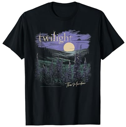 Twilight Saga The Meadow Flowers and Moon Souvenir Movie T-Shirt
