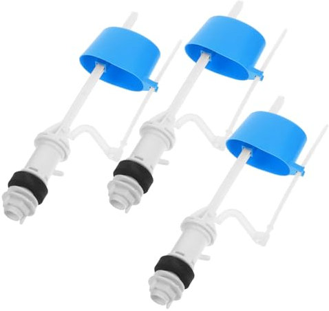 HOMOCONO 3stücke Teiliges Ersatzventil Für Wc-spülkasten Langlebiges Füllventil Mit Glattem Ablauf Kompatibel Mit Standard-toiletten Robustes Nachrüstset Für Traditionelle Wasserbehälter