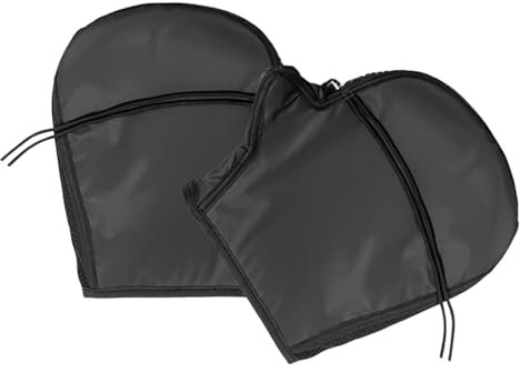 Motorradhandschuhe – Motorrad-Sonnenschutzhandschuhe – Motorrad-Lenker-Muffs | Motorrad-Griffhandschuh | atmungsaktives Oxford-Gewebe, wasserdicht, Wärmeisolierung, Anti-Rutsch-Abdeckung für Radfahren