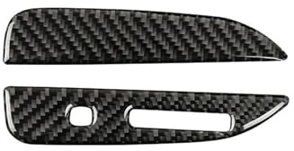 Aufkleber Abdeckung Mittelkonsole Für Ford Für Mustang GT 2015-2021 Zubehör Carbon Fiber Innenausstattung Auto Getriebe Shift Box Panel Abdeckung Zierrahmen Dekorative Kit Aufkleber Verkleidung Mittel