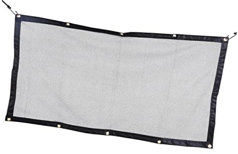 Schwarz Auto Haustier Netz 115x62cm als Kofferraum Trennnetz