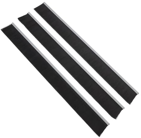VILLCASE Wetterfeste Nylon Briefkastenbürste 30cm Staubdichtungs Bürstenleiste für Büro Zuhause Einfache Montage Zugluftschutz