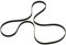 Cinghia di ricambio giradischi PIONEER Nero Flat 587,48 mm x 5 mm x 0,55 mm per giradischi PIONEER PL514X, PL512, PL4, PL15DII, PL15D2, PL12DII, PL12D2, PL112D, PL210AZ, PL100, PL115D, PL120