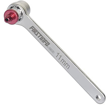 FIRSTINFO Mini 11mm Brake Fluid Clutch Bleeder 12 Point Wrench for Brake Bleeding & Hydraulic Clutch Systems